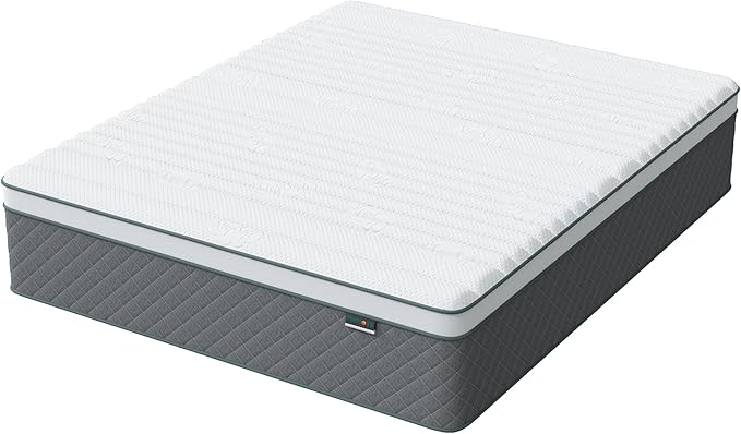14 Inch Full Mattress, Cooling-Gel Memory Foam and Pocket Spring Hybrid Mattress, Full Bed Mattress in a Box, CertiPUR-US Certified, Medium Firm