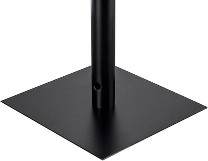 Monoprice Desktop Studio Monitor Stands (pair) Heavy Duty Steel, 12-18 Inch Adjustable Height, Support Up to 22 lbs, Includes Antislip Pads - Stage Right Series