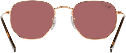 Ray-Ban unisex-adult Rb3548n Hexagonal Flat Lens Hexagonal Sunglasses