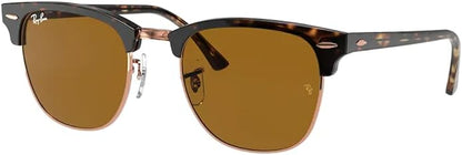 Ray-Ban RB3016 CLUBMASTER Sunglasses For Men For Women +BUNDLE with ACCESSORY EYEWEAR KIT