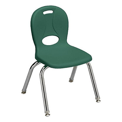 Learniture LNT-110-CSW-AS Structure Series Preschool Chairs, Red, green, Yellow, Blue (Pack of 4)