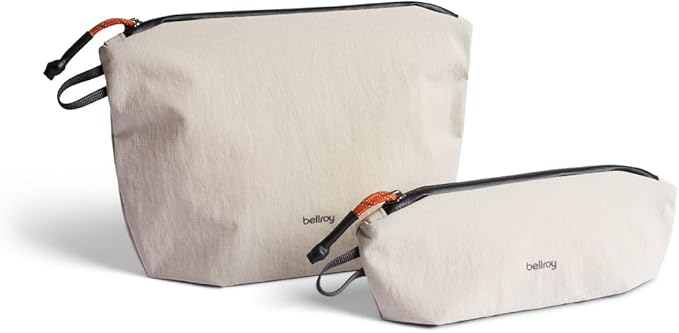 Bellroy Lite Pouch Duo (Lightweight Pencil case and Pouch) - Ash