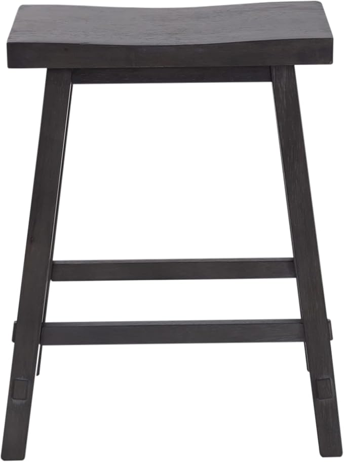 LIBERTY FURNITURE INDUSTRIES, INC. Creations II 24 Inch Sawhorse Counter Stool - Slate