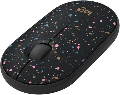Logitech 910-007281 M340 Design Collection Wireless Mouse - Speckles (Renewed)