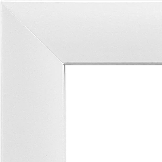 Marvel Comics The Marvel Lineup Wall Poster, 34L" x 22.4W", White Framed Version