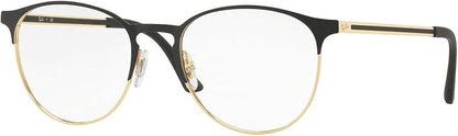 Ray-Ban Unisex Rx6375 Round Prescription Eyeglass Frames