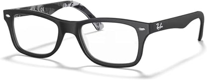 Ray-Ban RX5228 Square Eyeglasses for Men for Women +BUNDLE with ACCESSORY EYEWEAR KIT
