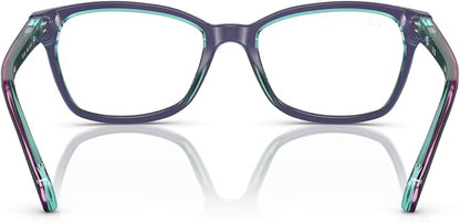 Ray-Ban girls Ry1591 Square Prescription Eyeglass Frames