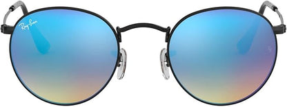 Ray-Ban Unisex Rb3447 Round Metal Round Sunglasses