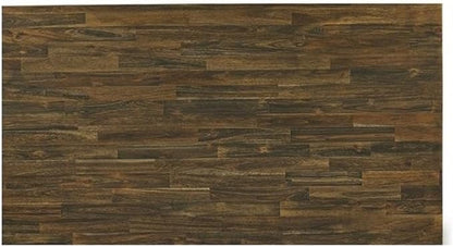 East West Furniture X777MZ748-5 5 Piece Kitchen Table & Chairs Set Includes a Rectangle Dining Room Table with X-Legs and 4 Coffee Linen Fabric Upholstered Chairs, 40x72 Inch, Multi-Color