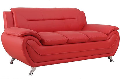 Container Furniture Direct Michael Sofa And Loveseat Red