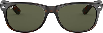 Ray-Ban RB2132 New Wayfarer Polarized Square Sunglasses