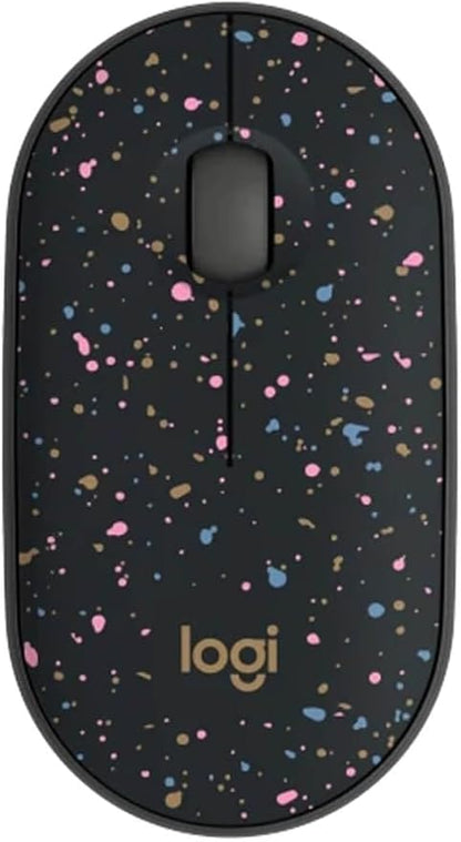 Logitech 910-007281 M340 Design Collection Wireless Mouse - Speckles (Renewed)