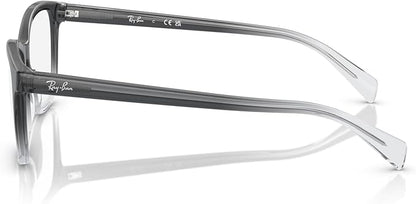 Ray-Ban unisex-adult Rx5362 Square Prescription Eyeglass Frames