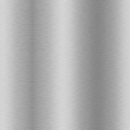 Armen Living Titana 30" Bar Height Swivel White Faux Leather and Brushed Stainless Steel Bar Stool