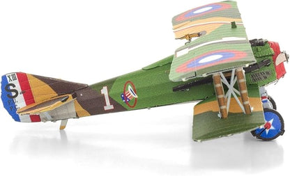 Metal Earth SPAD S.XIII 3D Biplane Metal Model Kit Fascinations
