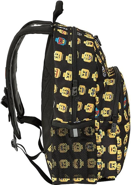 LEGO Heritage Classic Backpack and Lunchbox 2-Piece Combo Set, Matching Back to School Pack and Lunch Kit, Minifigure