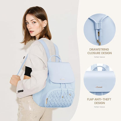 LOVEVOOK Backpack Purse for Women,Small Backpack for Women for Travel Work,Cute Backpack Daypack With Anti-theft Pocket,Fashion Ladies Backpack for Daily College Shopping