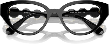 Swarovski womens Sk2024 Cat Eye Prescription Eyewear Frames