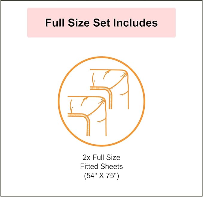 Ambesonne Chihuahua 2 Pack Fitted Sheet, Life is Better with a Chi, Bed Cover All-Round Elastic Deep Pockets 2 Pieces, Package Contains 2 Full Size Fitted Sheets, Seafoam Taupe and White