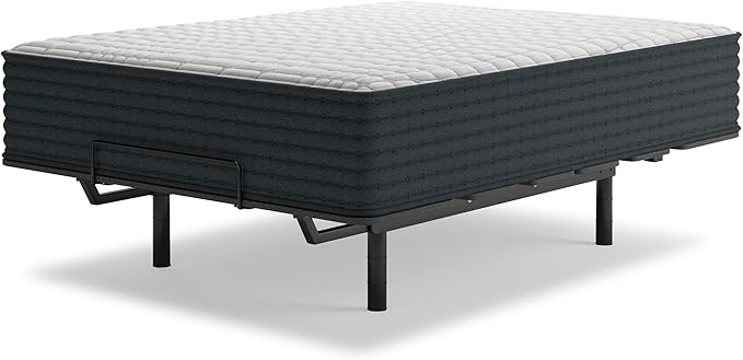 Signature Design by Ashley Hybrid 1300 13 Inch Plush Gel Memory Foam Mattress with Edge Support for Pressure Relief, Queen, Fiberglass Free, Mattress in A Box