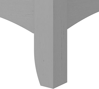 Bush Furniture Salinas 5 Shelf Bookcase in Cape Cod Gray, Tall Bookshelf, Large Book Shelf for Living Room, Home Office, or Entryway