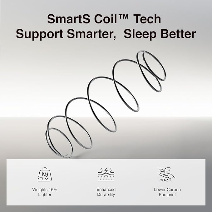 Novilla Twin Mattress, 10 Inch Twin Size Mattresses in a Box with Smarts™ Pocket Coil for Pressure Relief, Medium Firm Foam and Spring Hybrid Colchones with CertiPUR-US Certified for Kids