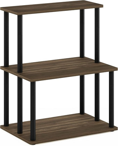 Furinno Turn-N-Tube 3-Tier Toolless Multipurpose Printer Stand Display Storage Shelf