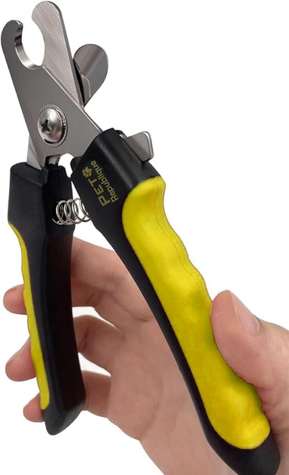 Pet Republique Dog Nail Grinder and Nail Clippers Series Size Option Dogs: Small, Medium, Large Dogs – Dog Claw Trimmer Kit (Clippers Only, Large)