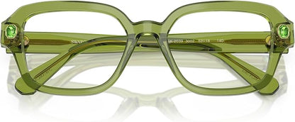 Swarovski womens Sk2039 Square Prescription Eyewear Frames