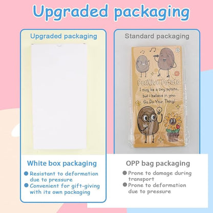 QPIXVB Potato Sticky Notes Set,Inspirational Gifts,Cute School Supplies,440 Sheets Sticky Notes,Office Christmas Gifts,Cute Desk Accessories,Potato Writing Memo Pads for Students Home School Supplies