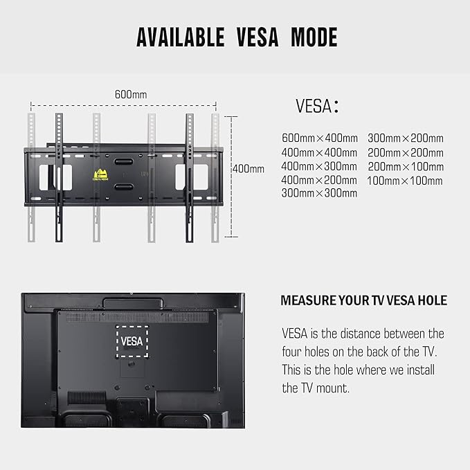 FORGING MOUNT Heavy Duty Long Arm TV Mount,Full Motion TV Mounts Bracket 43 inch Extension Dual Articulating Arm, Fits 50-90 Inch Flat/Curve TVs, Holds up to 198 lbs, VESA600x400mm