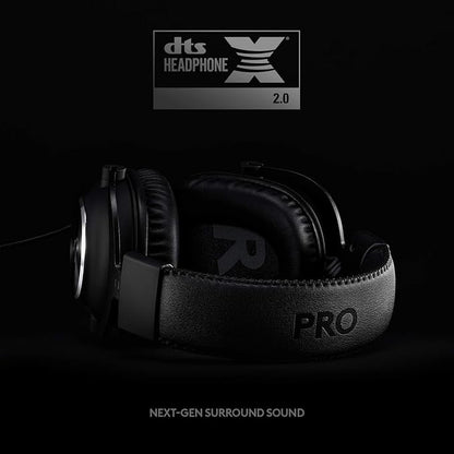 Logitech G502 HERO Wired Gaming Mouse + G Pro X Gaming Headset Bundle - Black