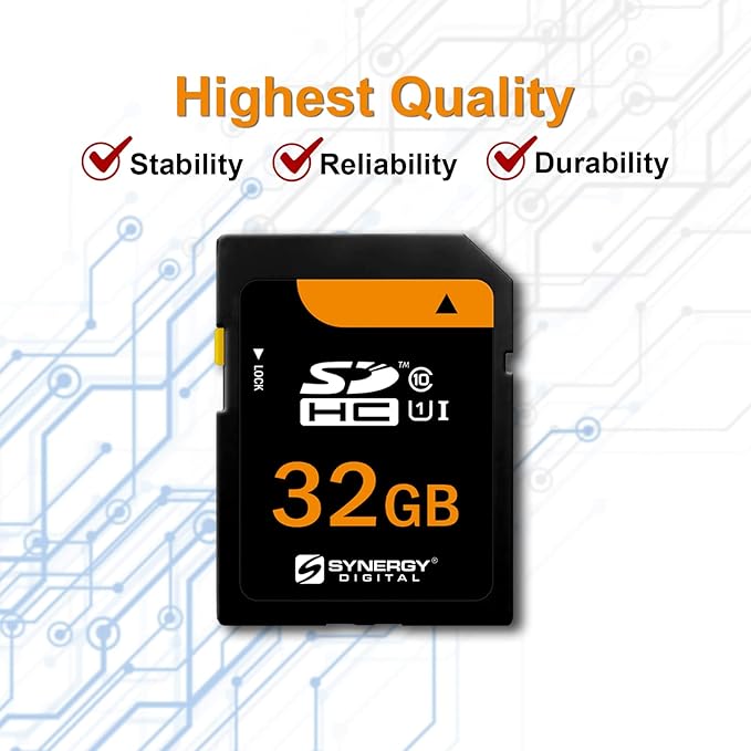 Canon PowerShot A2500 Digital Camera Memory Card 32GB Secure Digital (SDHC) Flash Memory Card