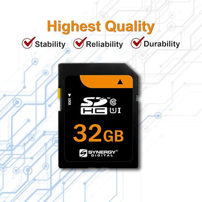 Canon PowerShot A2500 Digital Camera Memory Card 32GB Secure Digital (SDHC) Flash Memory Card