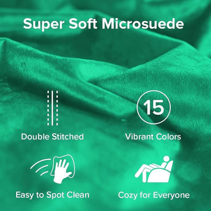 Sofa Sack Bean Bag Chair - Plush, Ultra Soft - Memory Foam Bean Bag Chair with Microsuede Cover - Stuffed Foam Filled Furniture and Accessories for Dorm Room 3 Feet - Aqua Marine