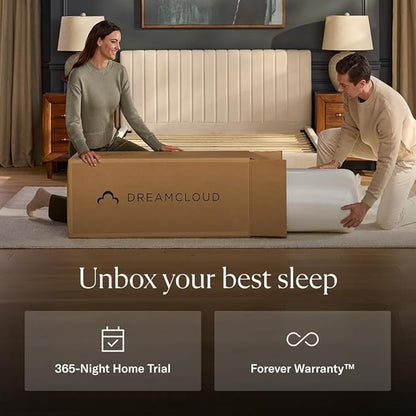 Luxe 14" Queen Mattress - Memory Foam (New Version) - 365 Night Trial - Fiberglass Free - Forever Warranty - Mattress in a Box - CertiPUR-US® Certified