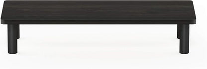 Furinno Turn-N-Tube Monitor Riser Stand, Espresso/Black