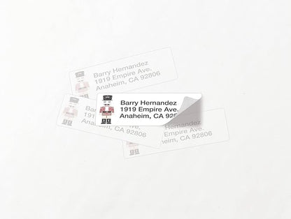 Avery Repositionable Printable Address Labels with Sure Feed, 1" x 2-5/8", White, 750 Blank Mailing Labels (58160)