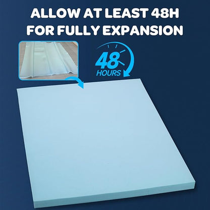 OhGeni Cooling 4 inch Dual Layer Twin XL Mattress Topper for College Dorm Room Essentials, 2 inch Gel Memory Foam, 2 inch Down Alternative Pillow Top Pad, Mattresses Cover for Bed, 6”-19” Deep Pocket