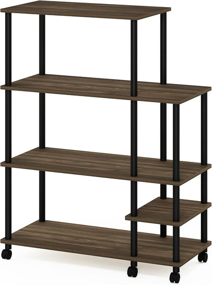 Furinno Turn-N-Tube 3-Tier Toolless Multipurpose Printer Stand Display Storage Shelf