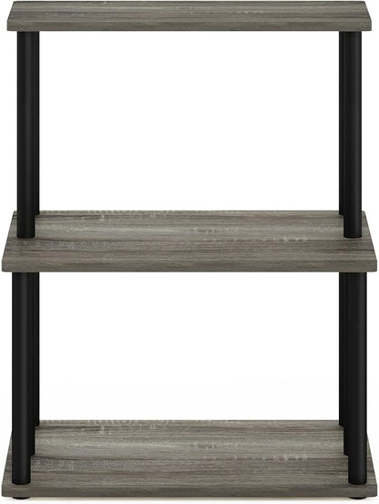 Furinno Turn-N-Tube 3-Tier Toolless Multipurpose Printer Stand Display Storage Shelf