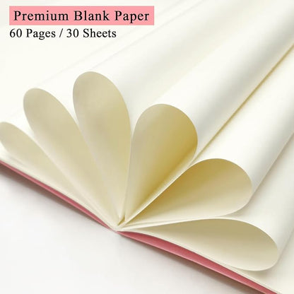 20 Pack Blank Books for Kids - 5.5"x 8.3", 60 Pages - Small Journals Bulk, Girls Notebooks for Drawing & Writing, Sketchbooks w/Colorful Soft Cover, Unlined Paper, A5 Travel Size