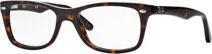 Ray-Ban unisex-adult Rx5228 Square Prescription Eyeglass Frames