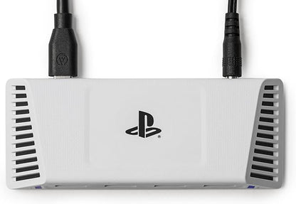PowerA 4-Port USB 5Gbps Hub for PlayStation®5, USB 3.2, AC Powered, Weighted Base, Officially Licensed