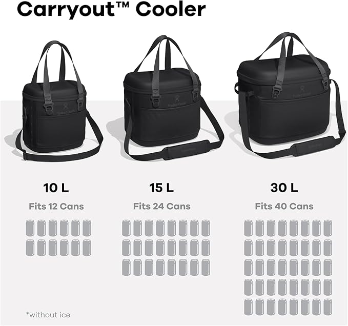 Hydro Flask Carryout Cooler - Insulated Portable Soft Cooler - 30 L Capacity in Harbor Blue