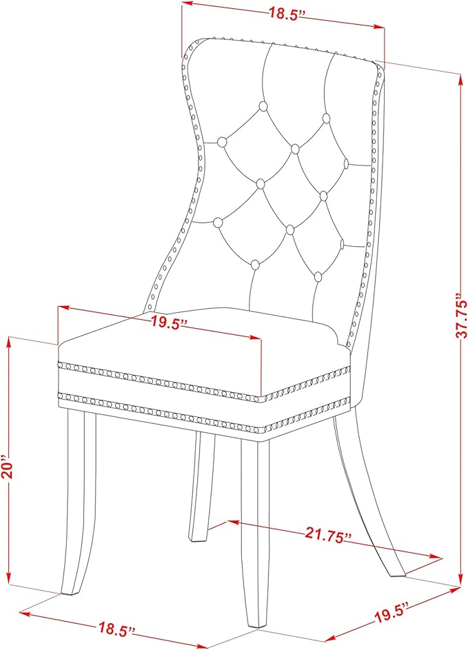 East West Furniture DODA9-MAH-24 9 Piece Dining Table Set Includes a Rectangle Kitchen Table with Butterfly Leaf and 8 Polyester Fabric Upholstered Chairs, 42x78 Inch, Mahogany