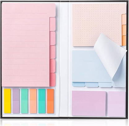 Mr. Pen- Sticky Notes Set, 410 Pack, Pastel Macaron Divider Sticky Notes, Planner Sticky Note Dividers Tabs