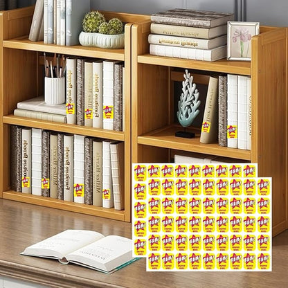 Genre Book Spine Labels | Library Classification Stickers Graphic Novels 450pcs