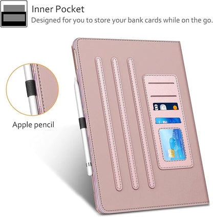 Fintie Multi-Angle Case, 2017/2015 iPad Pro 12.9 inch (Old Model) 1st & 2nd Gen Case - [Corner Protection] Folio Stand Cover with Pencil Holder & Pocket, Auto Wake/Sleep, Dreamy Marble